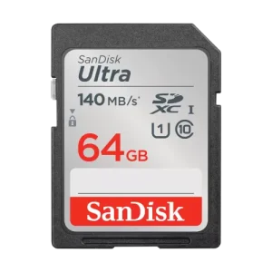 Sandisk Ultra 64GB 140Mbps SDXC UHS-I Memory Card