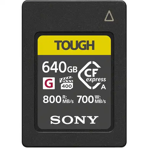 Sony CFexpress Type A TOUGH 640GB Memory Card