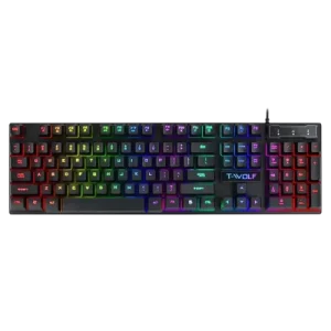 T-Wolf T20 Wired RGB Gaming Keyboard