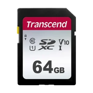 Transcend 64GB 100Mbps SDXC SDHC UHS-I SD 300S Memory Card