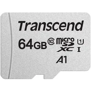 Transcend 64GB MicroSDXC SDHC 300S Class 10 Memory Card