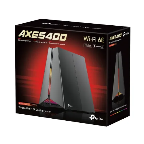 TP-Link Archer GXE75 AXE5400 Tri-Band Wi-Fi 6E Gaming Router