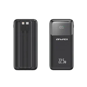 Awei P106K 10000mAh PD22.5W 5-in-1 Power Bank