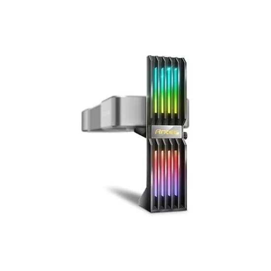 Antec AT-GPUH-ARGB-GY ARGB Aluminum GPU Holder