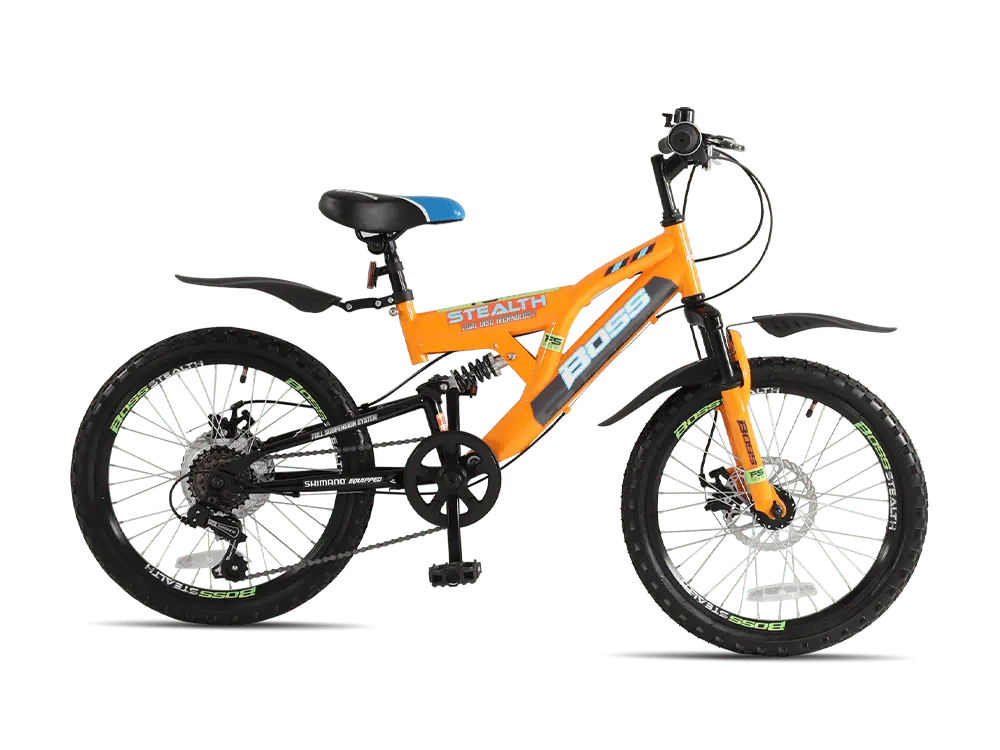 Boss Stealth 20″ Orange Bike