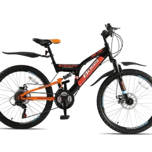 Boss Stealth 24 Black Bike