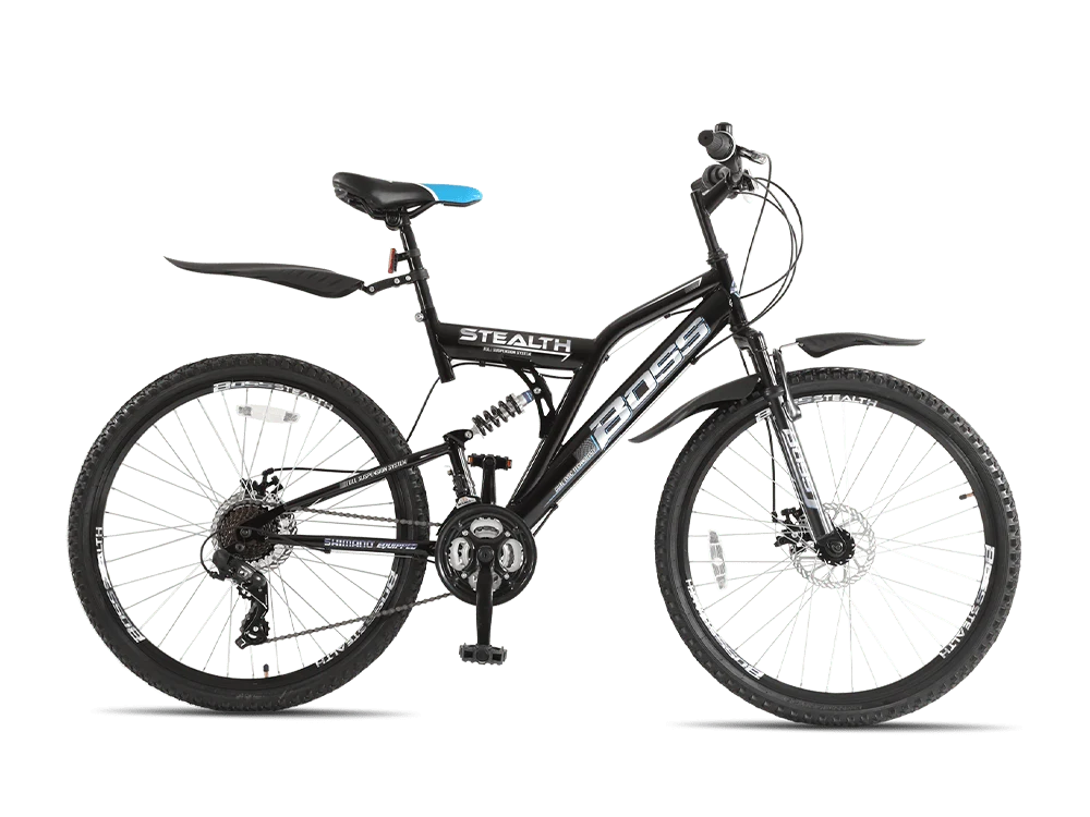 Boss Stealth 26″ Blue Bike