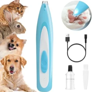 Electric Pet Cat And Dog Paw Trimmer for Pedicure, Nose, Ear, Eye Fur cleaning