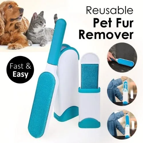 Reusable Pet Hair Remover Brush Fur Removal Brush