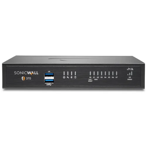 SonicWall TZ370 8 Port Advanced Edition 1-Year License Firewall