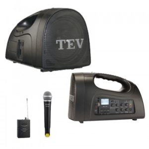 TEV TA-220U PORTABLE WIRELESS PA SYSTEM