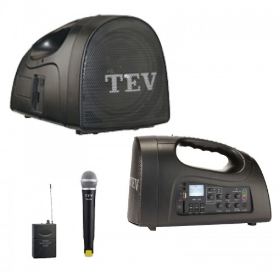 TEV TA-220U PORTABLE WIRELESS PA SYSTEM