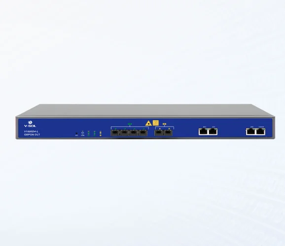 V.SOL 4 Port EPON OLT V1600D4-L 1G Uplink