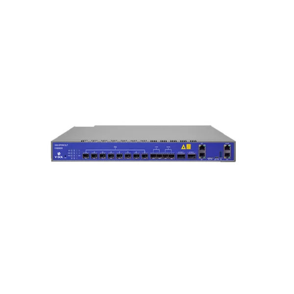 V.SOL V3600D8 EPON: XEPON OLT: 8 PON Ports, 10G PON Port, Platinum Series