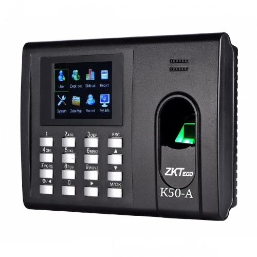 ZKTeco K50A Fingerprint Time Attendance Machine
