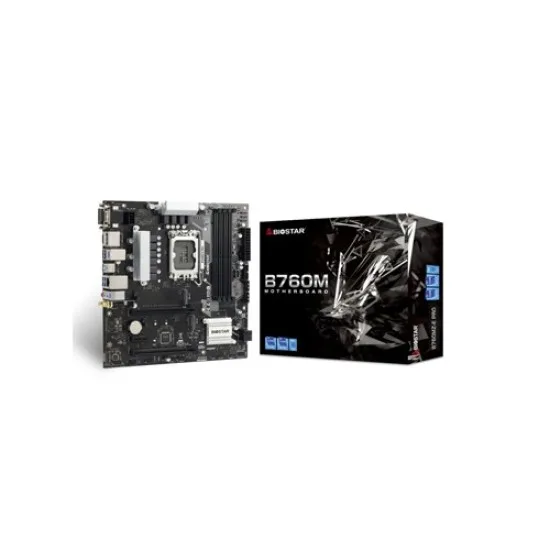 BIOSTAR B760MZ-E PRO DDR5 14TH GEN MOTHERBOARD