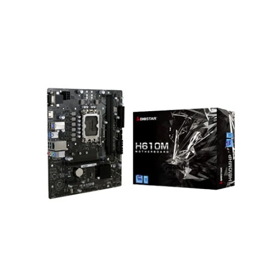 BIOSTAR H610MHP 12TH/13TH GEN MICRO ATX INTEL MOTHERBOARD