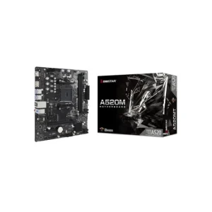 Biostar A520MS DDR4 AMD AM4 Micro-ATX Motherboard