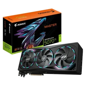 Gigabyte AORUS GeForce RTX 5070 Ti MASTER 16G GDDR7 Graphics Card