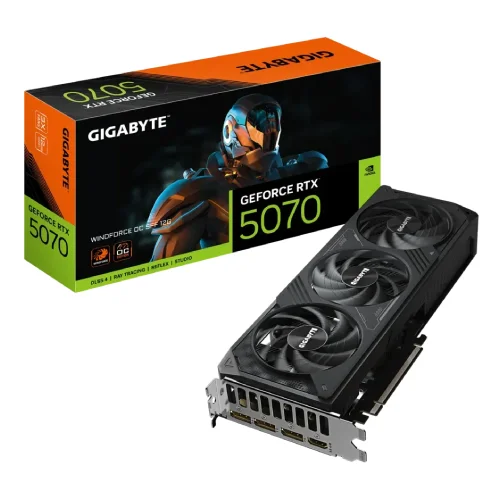 Gigabyte GeForce RTX 5070 WINDFORCE OC SFF 12G GDDR7 Graphics Card
