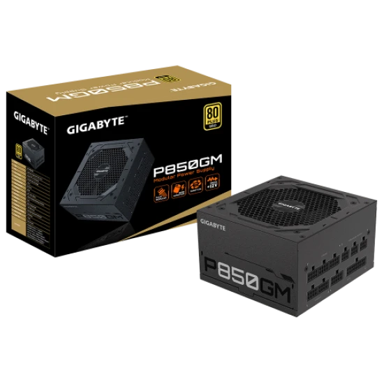 Gigabyte P850GM 850 Watt 80+ Gold Certified Power Supply