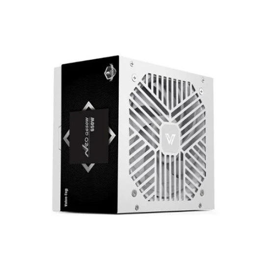 Value-Top Neo Q650W 650W ATX Non Modular Power Supply (White-Black)