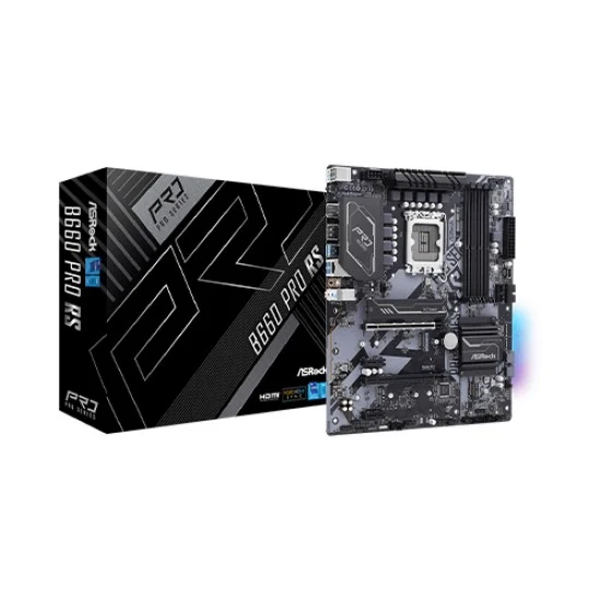 ASROCK B660 PRO RS 12TH & 13TH GEN DDR4 ATX INTEL MOTHERBOARD