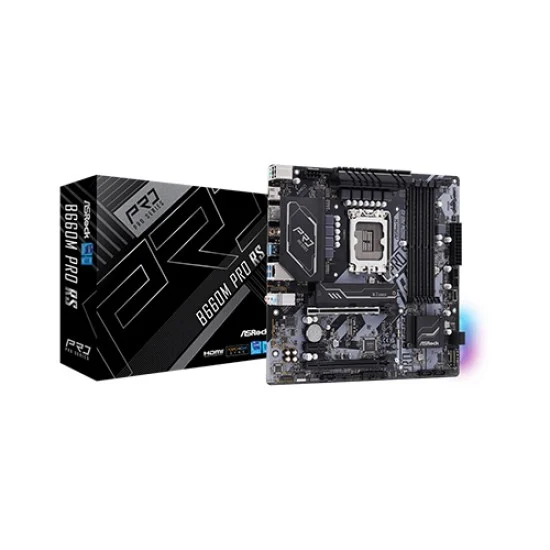 ASROCK B660M PRO RS 12TH GEN DDR4 ATX INTEL MOTHERBOARD