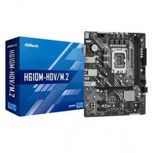 ASROCK H610M-HDV/M.2 12th Gen Micro ATX Motherboard