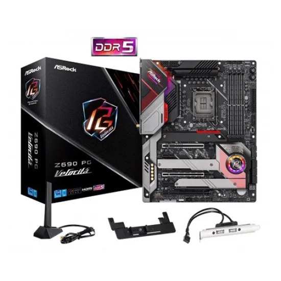 ASRock Z690 PG Velocita 12th & 13th Gen ATX Motherborad
