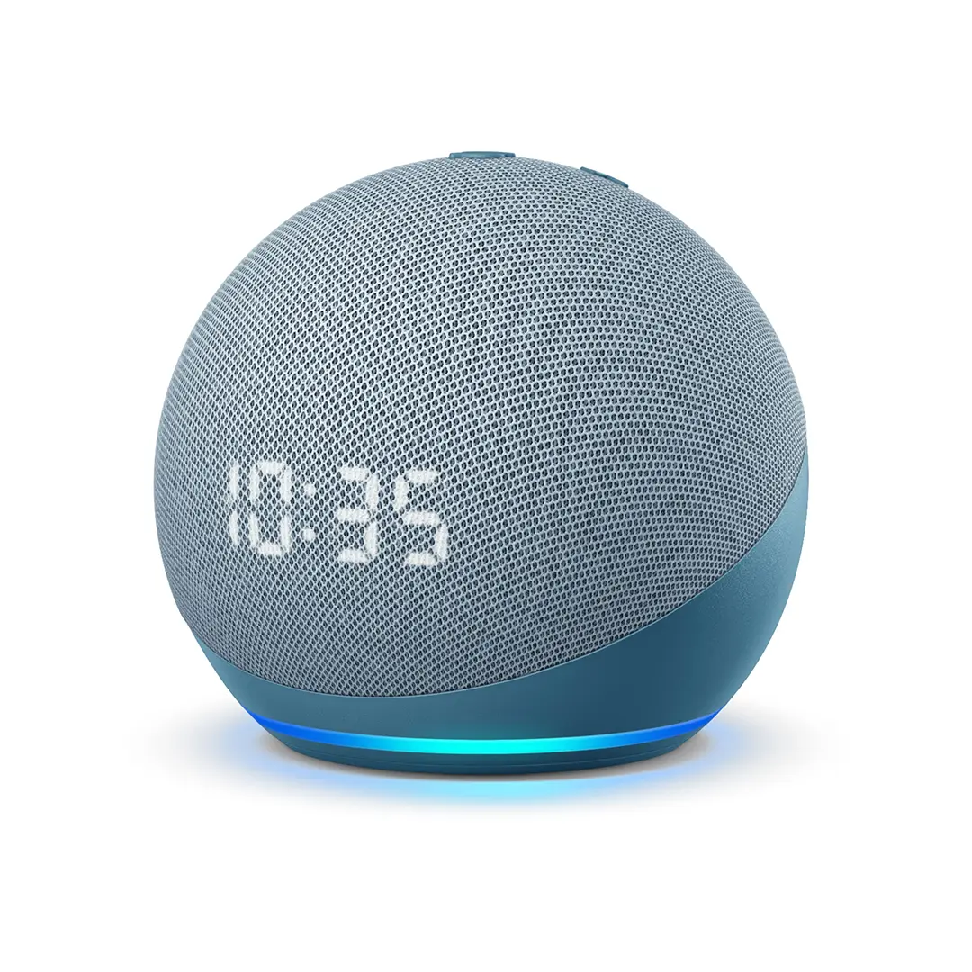 Amazon Echo Dot 4th Gen Smart speaker with clock and Alexa – Twilight Blue