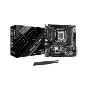 Asrock B660M PRO RS/AX 12th & 13th Gen Micro ATX Motherboard