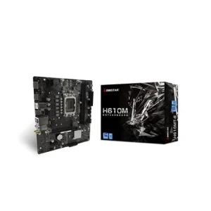 Biostar H610MT-E Intel 12th/13th/14th Gen DDR5 mATX Motherboard
