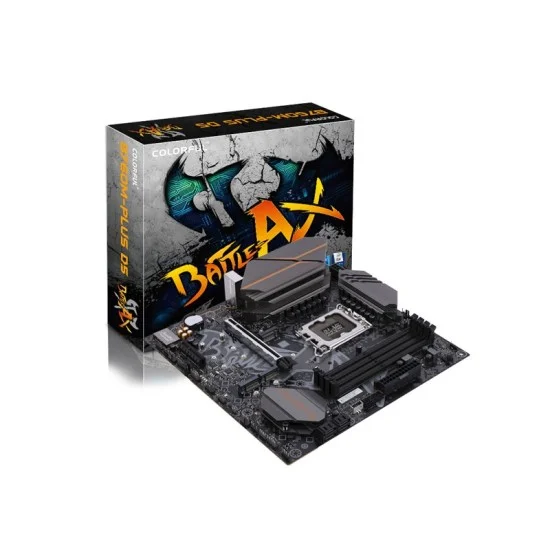 COLORFUL BATTLE-AX B760M-PLUS D5 V20 13TH AND 12TH GEN MOTHERBOARD