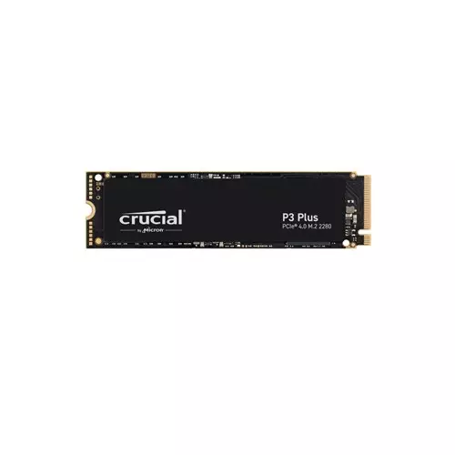 Crucial P3 Plus 500GB M.2 PCIe Gen 4 x 4 NVMe SSD