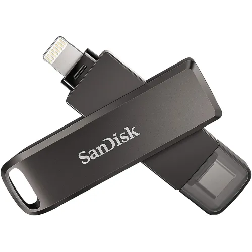 SanDisk iXpand Luxe 128GB Lightning & USB 3.0 Dual Mode Pen Drive