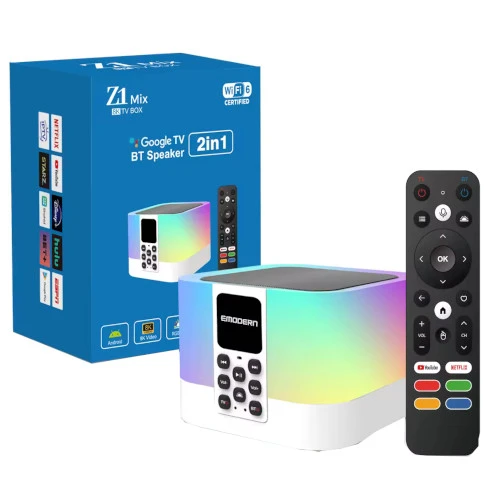 Z1 Mix 4K TV Box & Bluetooth Speaker