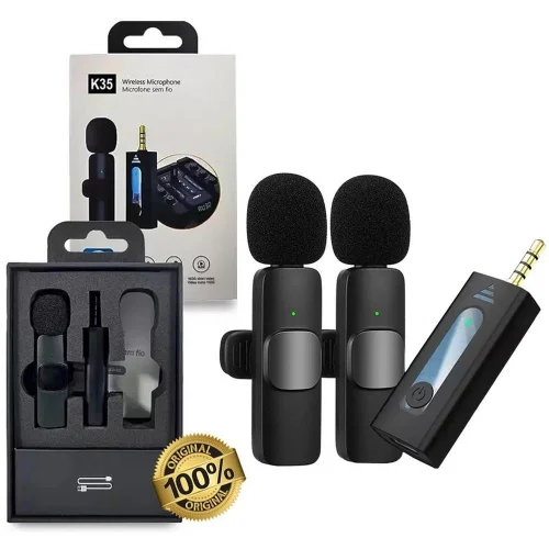 K35 Dual Wireless Microphone