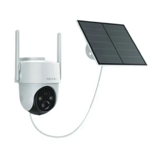 Meari V1 3MP Outdoor 4G PTZ Camera With Battery & Solar Panel