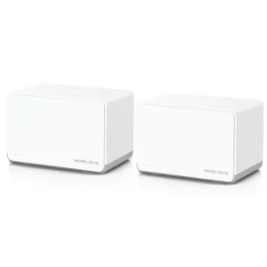 Mercusys Halo H70X AX1800 Dual Band WiFi Mesh Router (2 Pack)