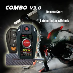 Tasslock Combo V3.0 GPS + Automatic Lock Remote PKE Sensor for Motorcycle 2024