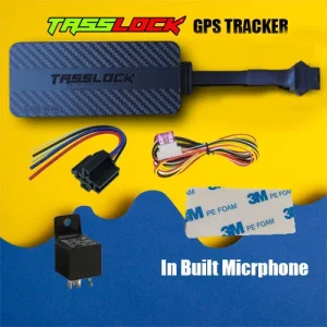 Tasslock GPS Tracker Live Tracking, Immobilizer, Voice No Monthly Fees